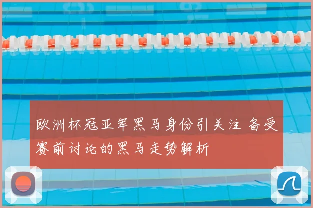 欧洲杯冠亚军黑马身份引关注 备受赛前讨论的黑马走势解析