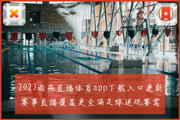 2023雨燕直播体育app下载入口更新 赛事直播覆盖更全满足球迷观赛需求